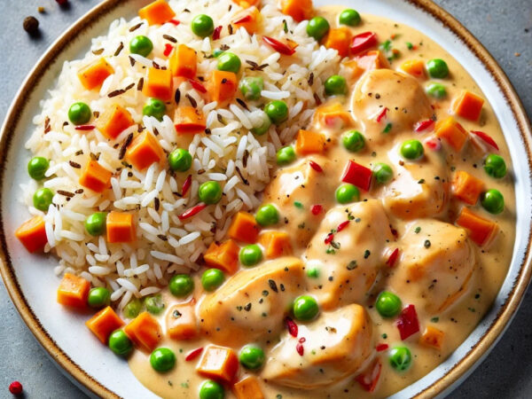 POULET AU CURRY VERT