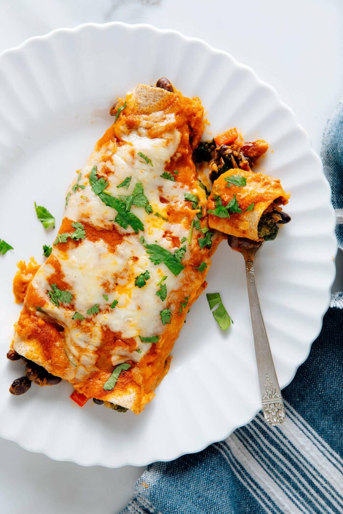 Enchiladas poulet