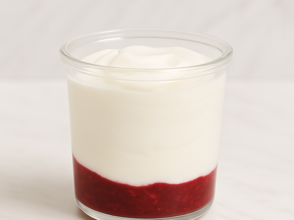 Fromage blanc fruits rouges